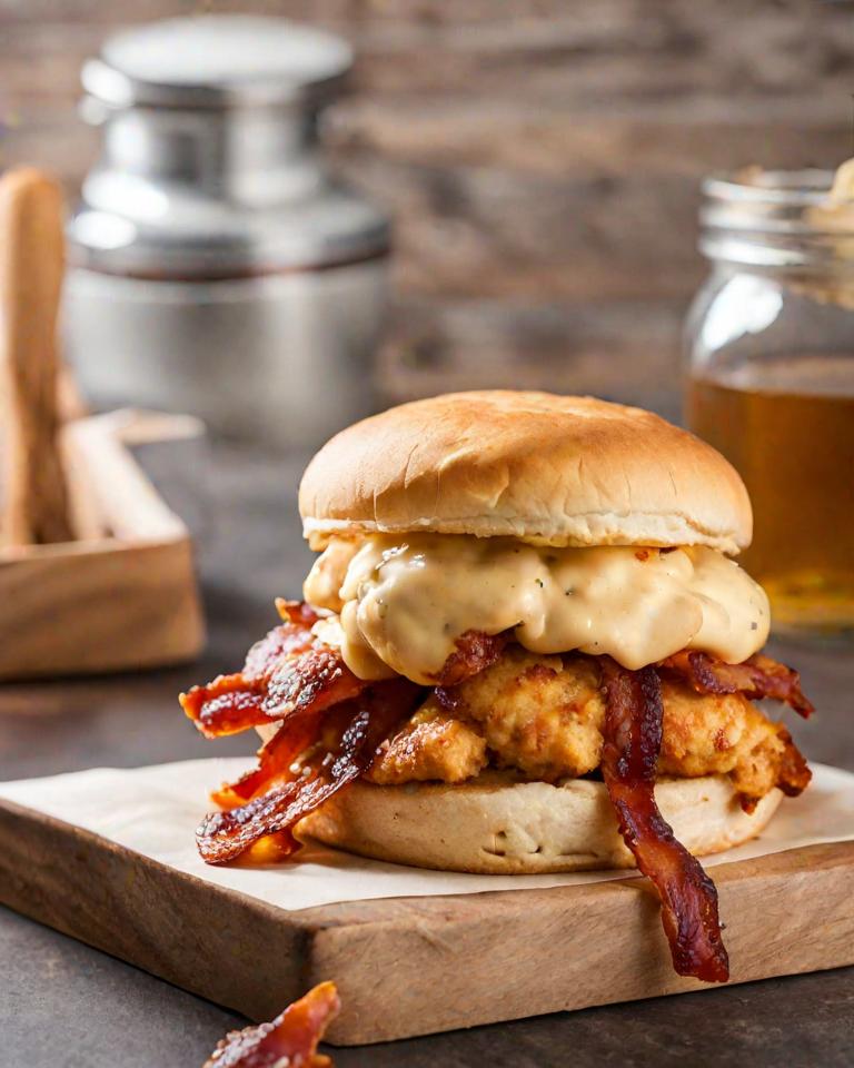 Bacon Lover’s Honey Butter Chicken Biscuit