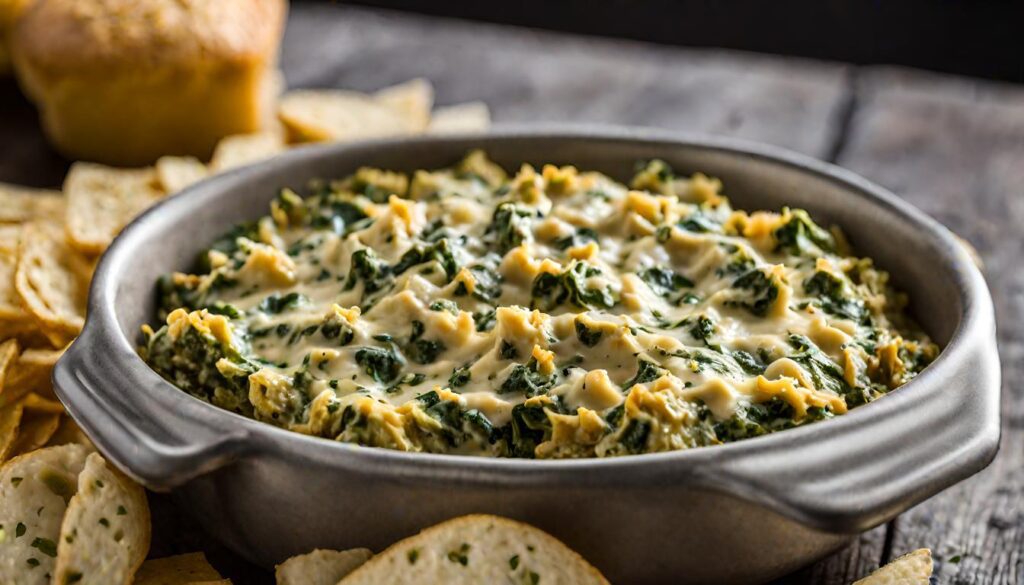 Mustard Zest : Dijon Spinach Artichoke Dip